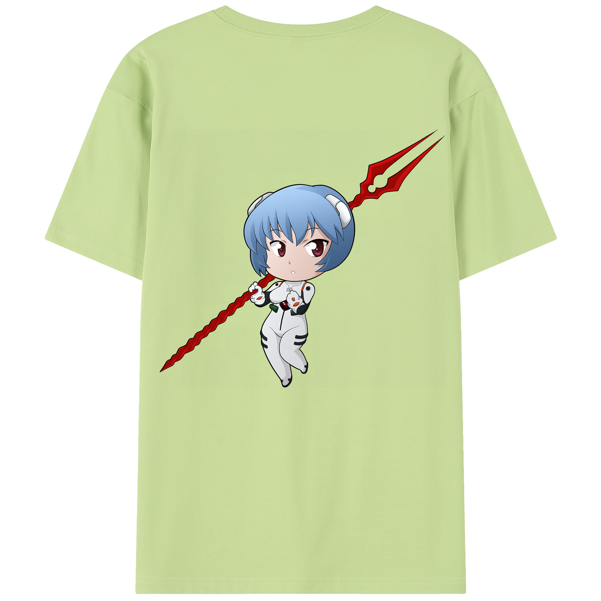 （画像用） EVA 新世紀エヴァンゲリオン 綿100％半袖Tシャツ（背面プリント）